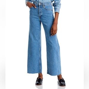 Re/Done High Rise Cropped Jeans